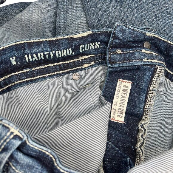 TK Axel Jeans Men's Size 34 Blue Slim Bootcut Denim Jeans - Picture 12 of 13